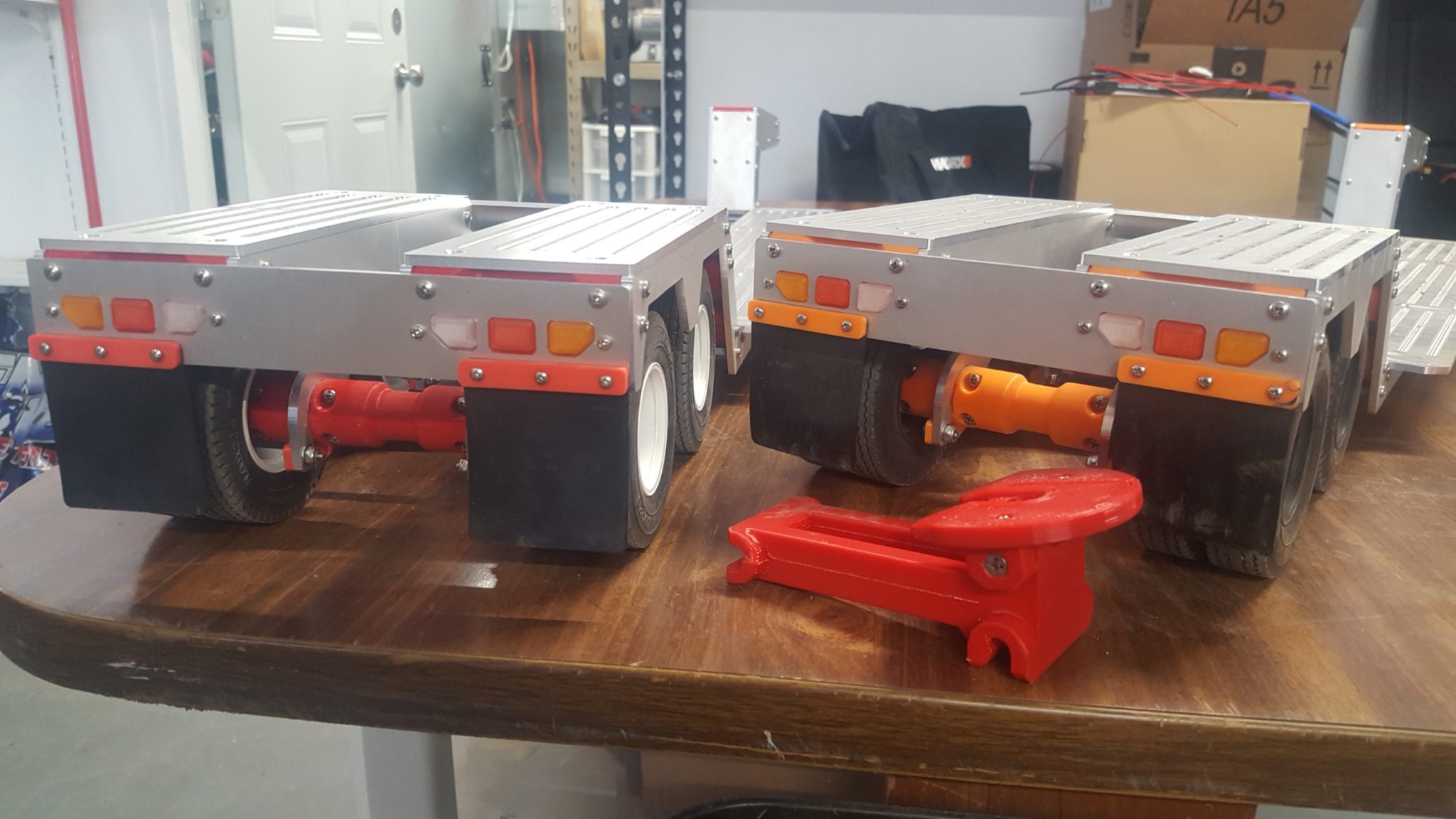 remote control lowboy truck