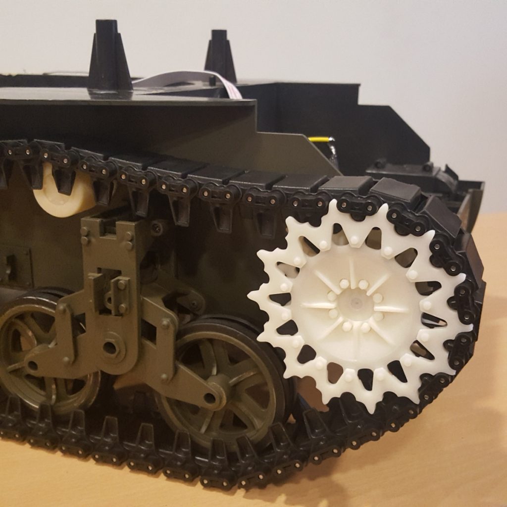 1/6th M5 Stuart – Sprockets | Spyker Workshop